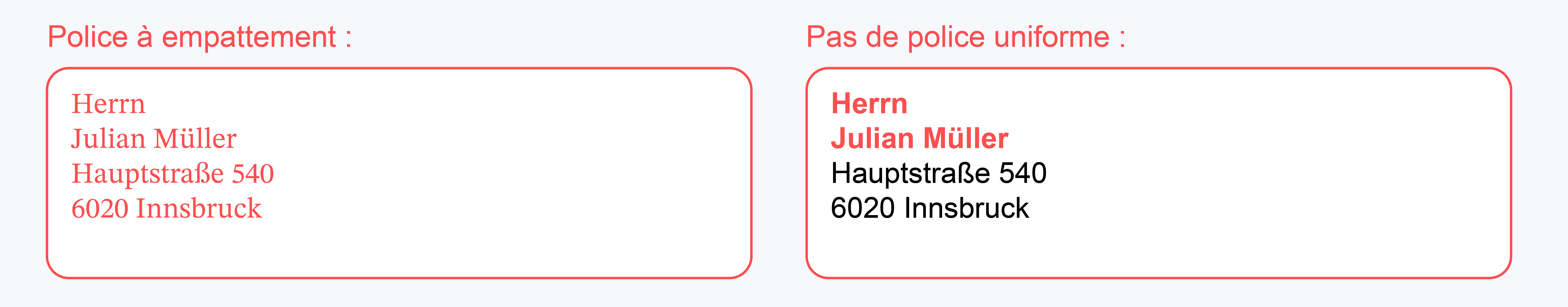 4. Usually not accepted by Österreichische Post