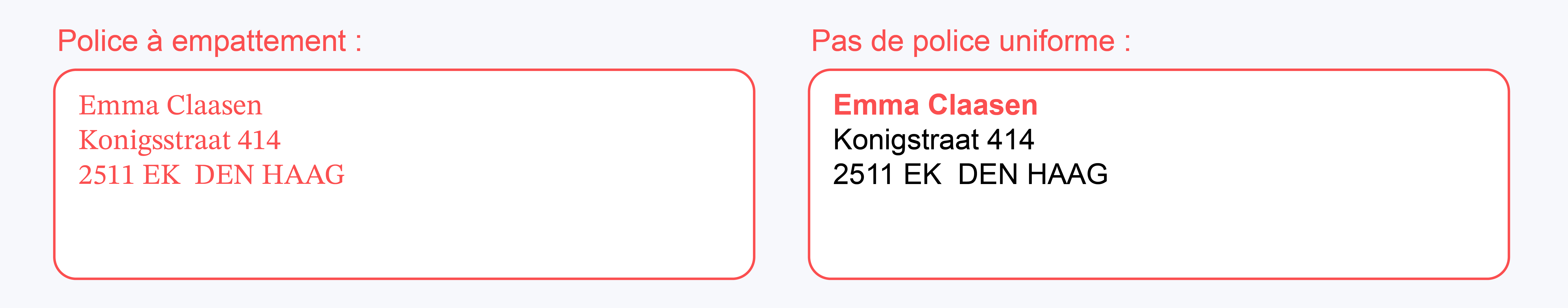 4.Usually not accepted by PostNL